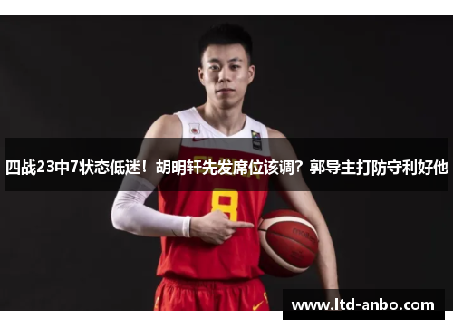 四战23中7状态低迷！胡明轩先发席位该调？郭导主打防守利好他