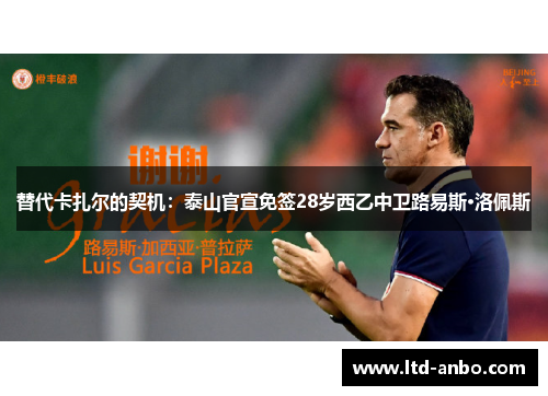 替代卡扎尔的契机:泰山官宣免签28岁西乙中卫路易斯·洛佩斯 替代卡扎尔的契机:泰山官宣免签28岁西乙中卫路易斯·洛佩斯